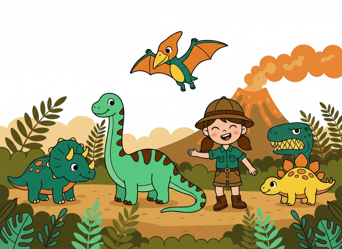 Chasse au trésor Dinosaures