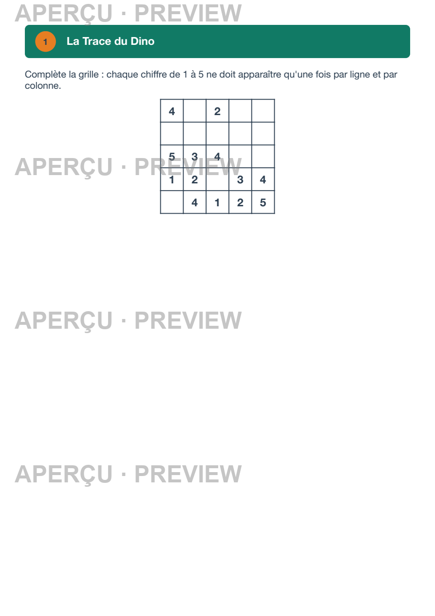 Aperçu page