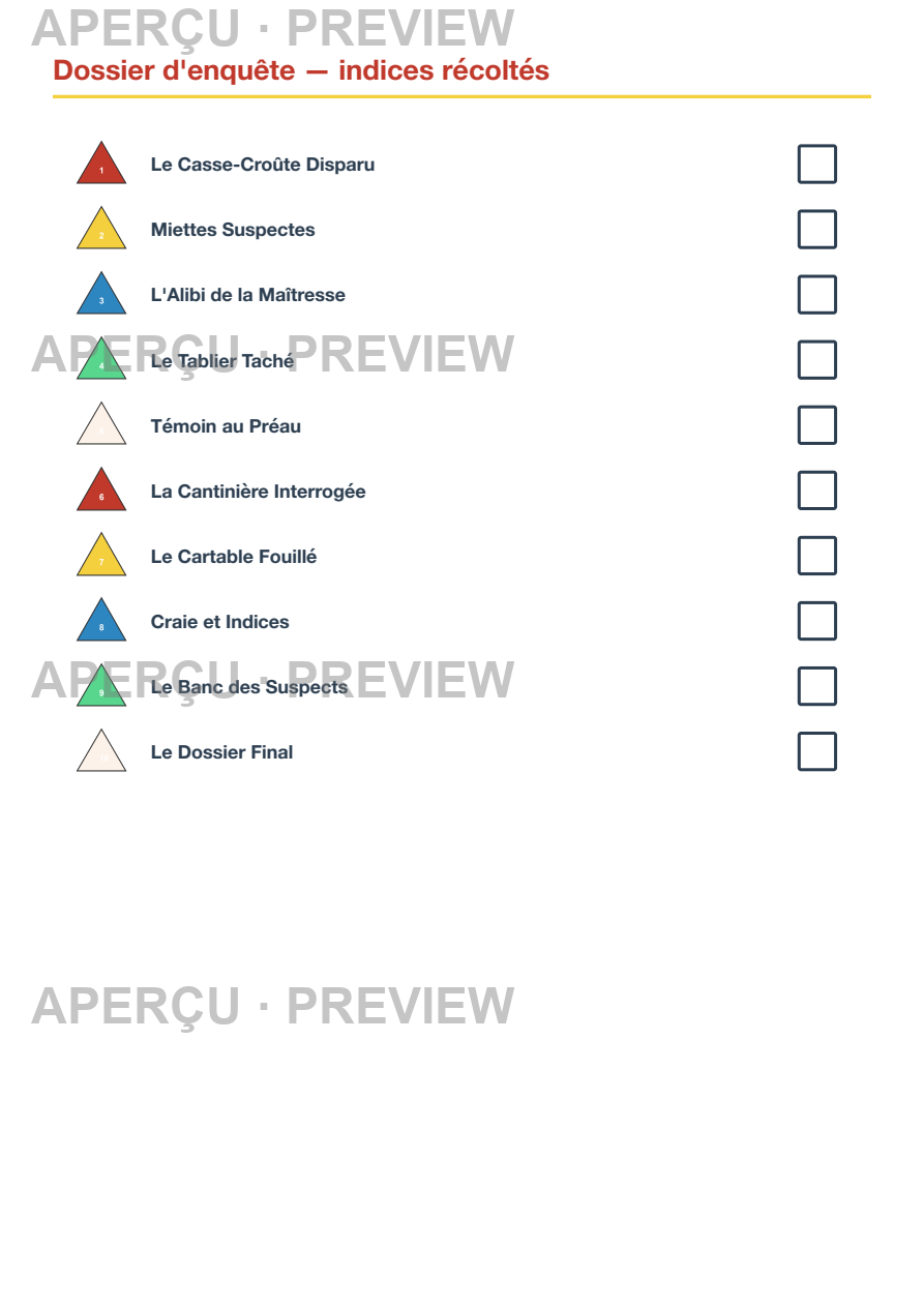 Aperçu page