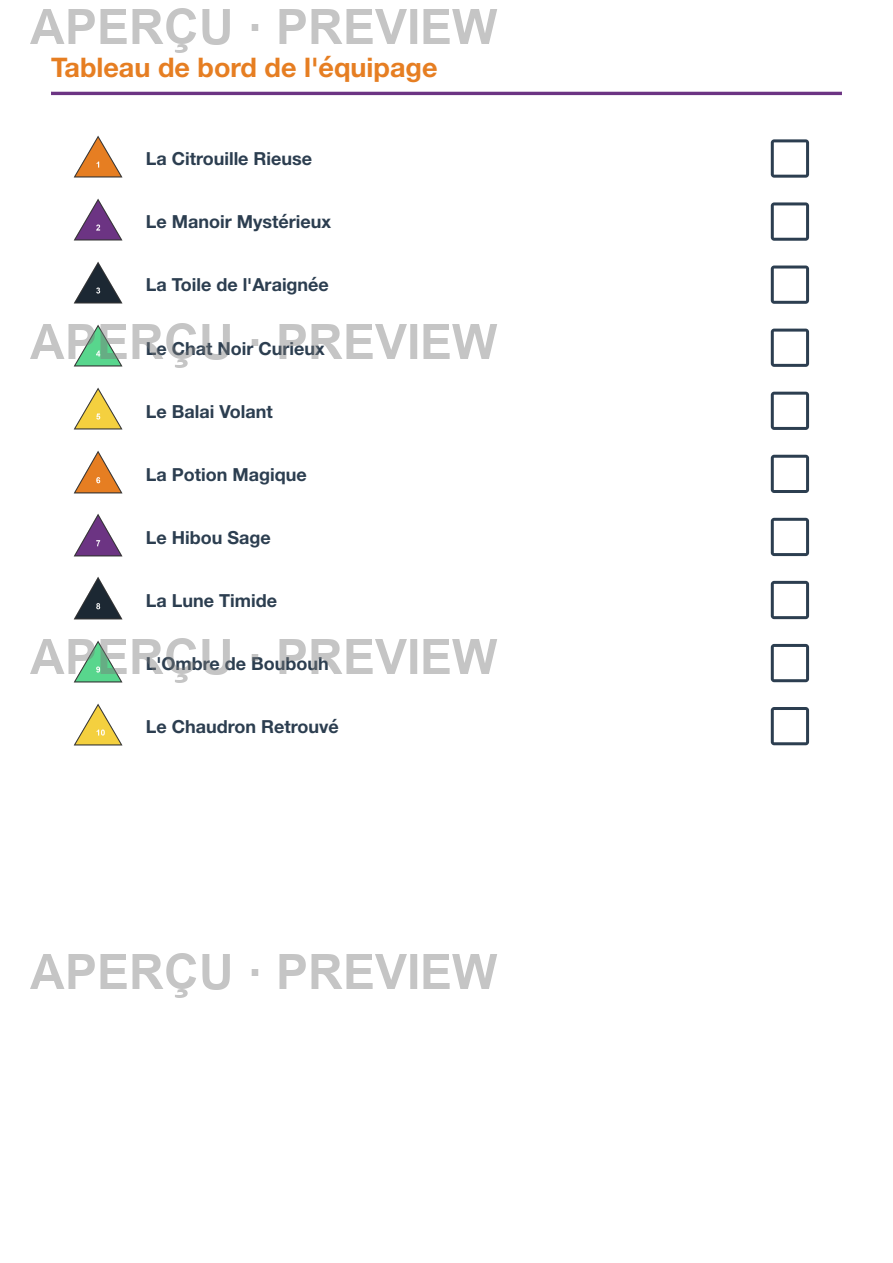 Aperçu page