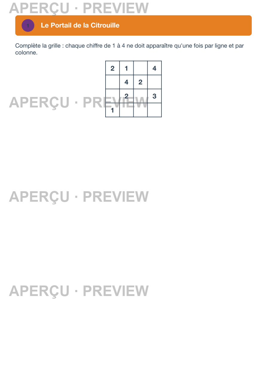Aperçu page
