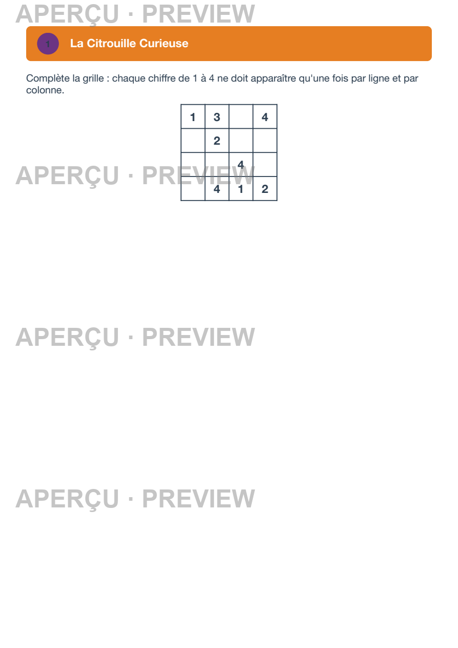 Aperçu page