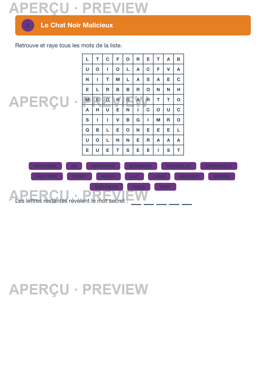 Aperçu page
