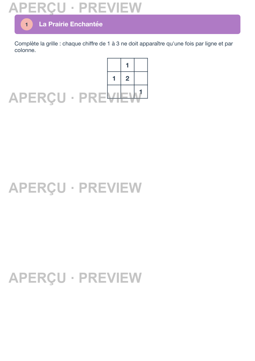 Aperçu page