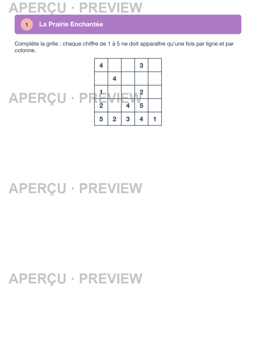 Aperçu page