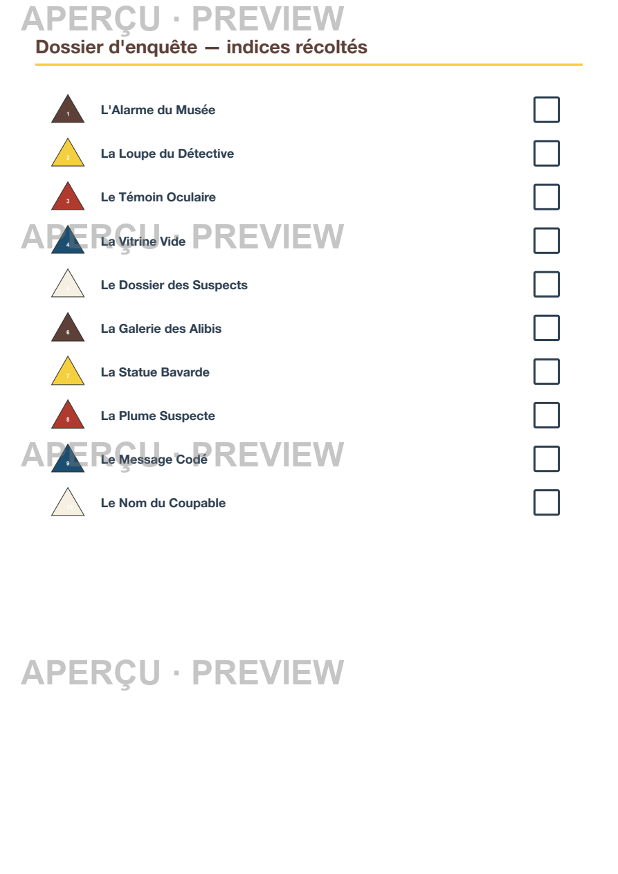Aperçu page